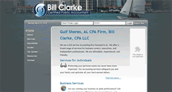 Desktop Screenshot of bclarkecpa.com